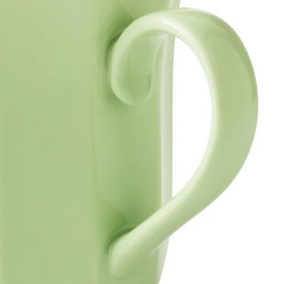 Pioneer Woman Painted Meadow Ceramic Mugs 4pc Cups Green Floral Kitchen Gift NEW - Picture 4 of 5